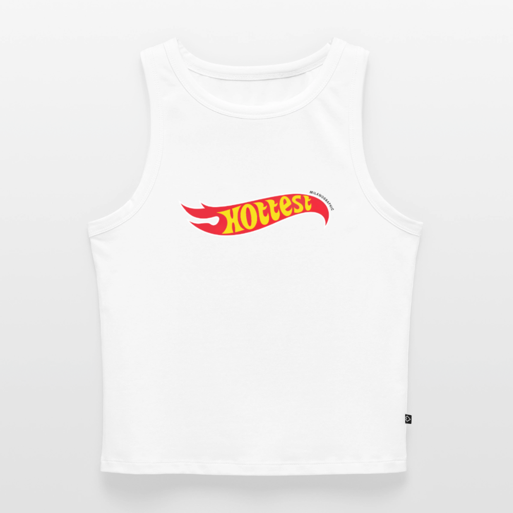 CROP TOP WHITE HOTTEST - white