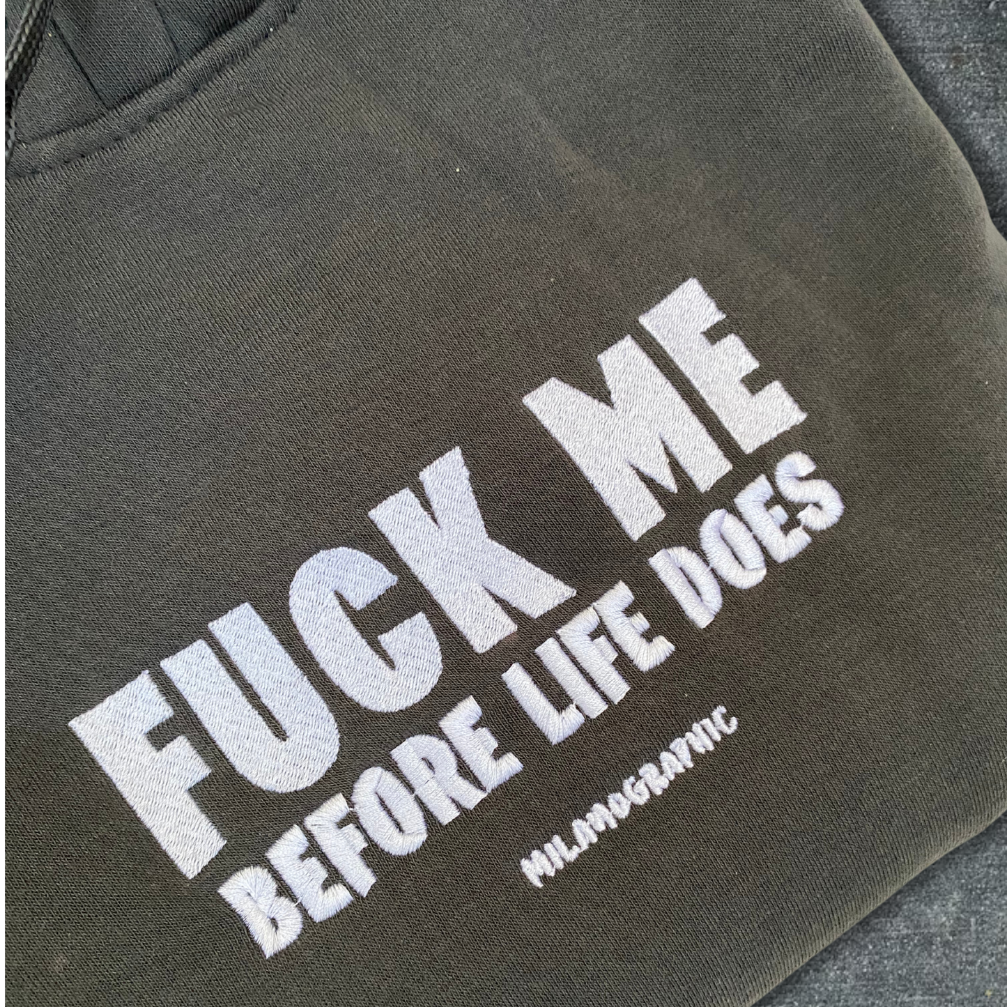 Felpa Hoodies FUCK ME