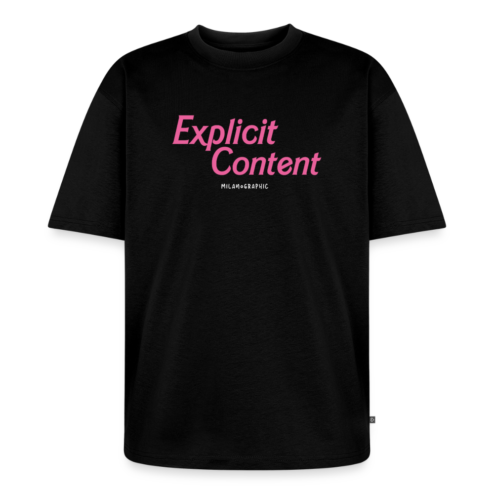 EXPLICIT TSHIRT OVER - nero