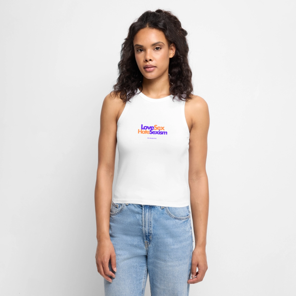 CROP TOP SEX - bianco