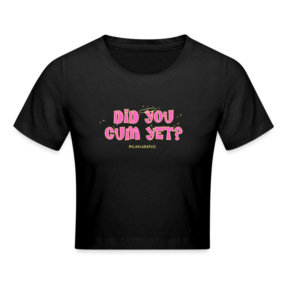 Cropped T-Shirt Milanographic - nero