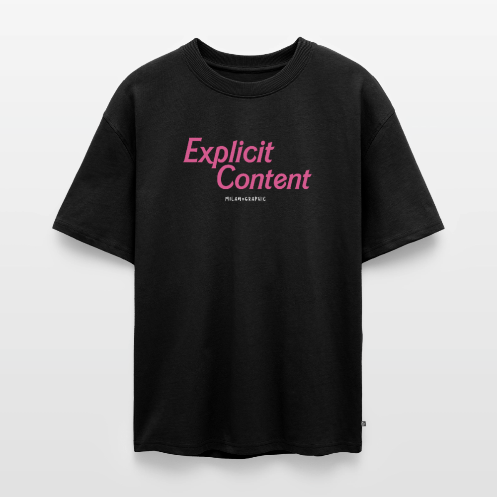 EXPLICIT TSHIRT OVER - nero