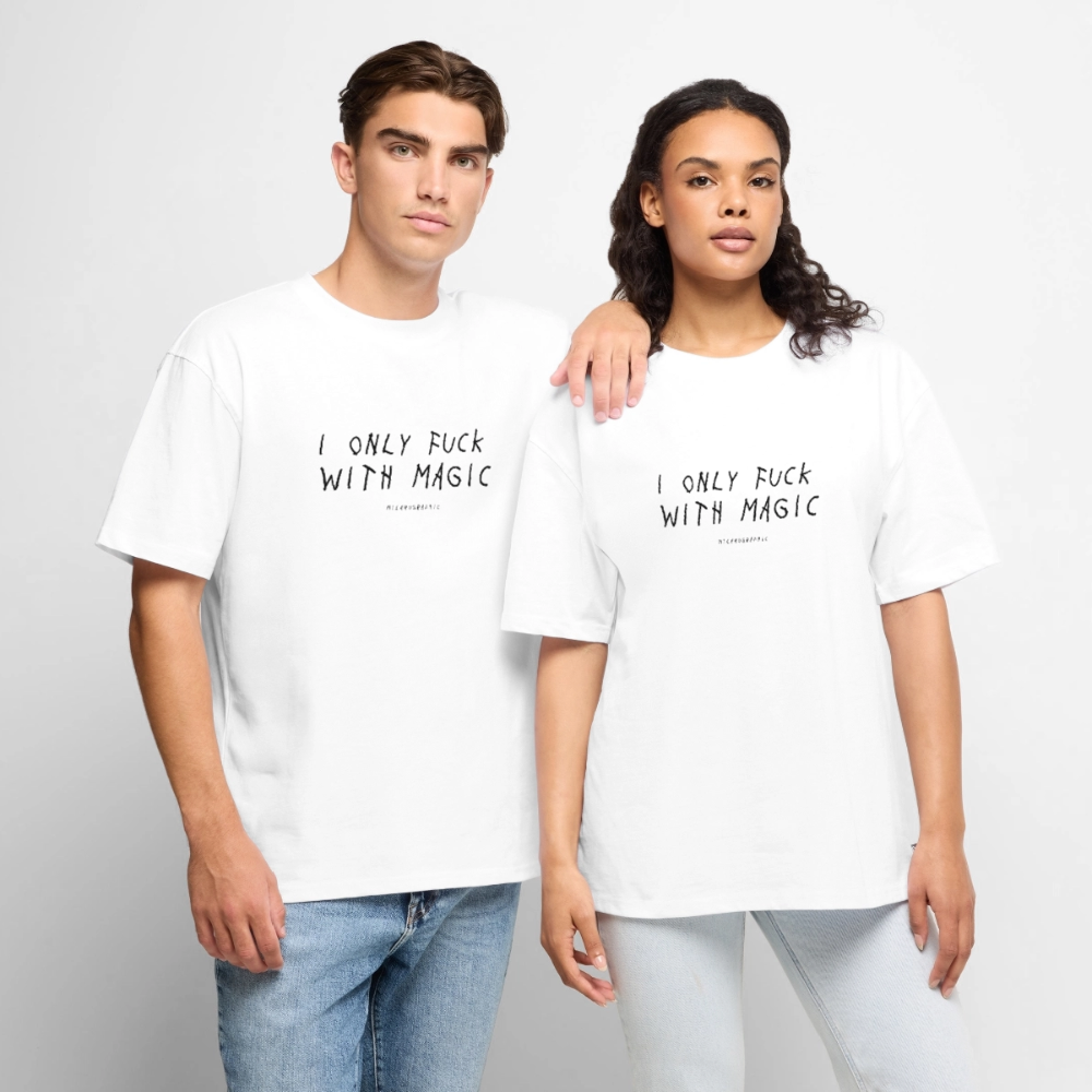 OVERSIZE MAGIC T-SHIRT UNISEX - bianco