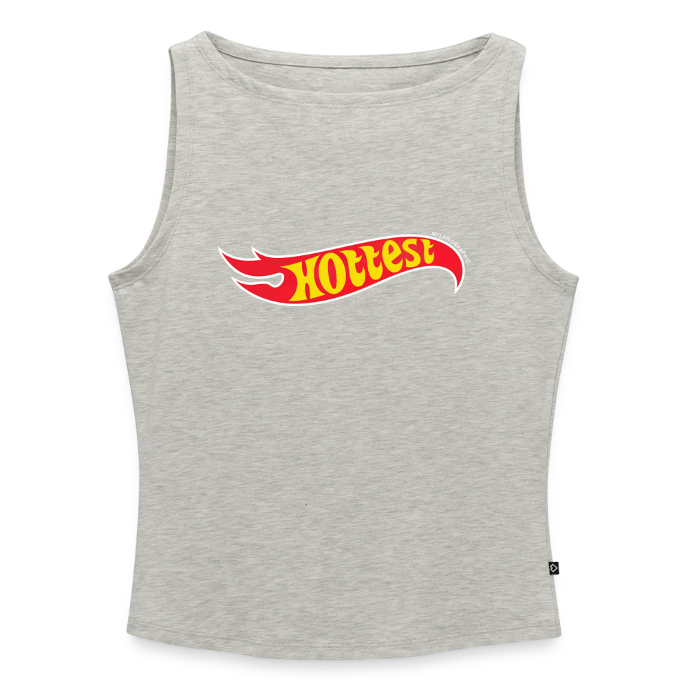 TOP WMNS GREY HOTTEST - heather grey