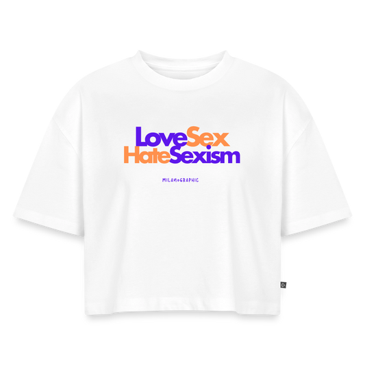 CROP SEX OVER - bianco