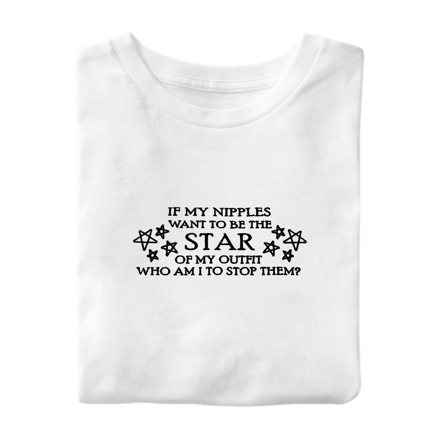 T-Shirt Star Nipples