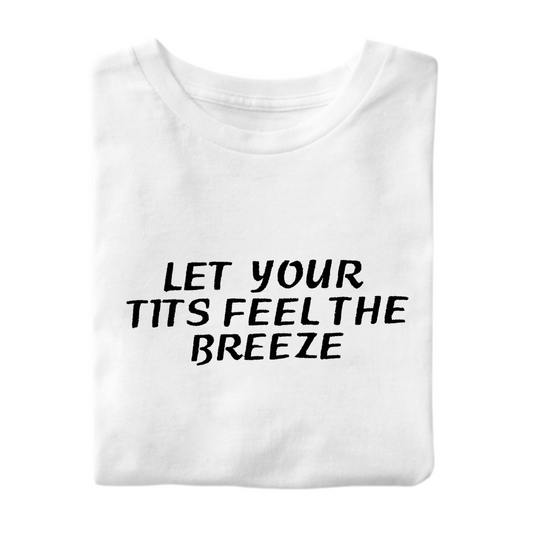 T-Shirt Feel The Breeze Crop